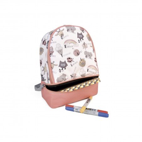 BackPack 2 in 1 Snack Rico Pink