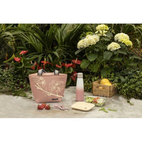 Tote Lunchbag Botanic Pink