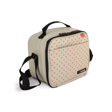 City Printing LunchBag Beige Dot