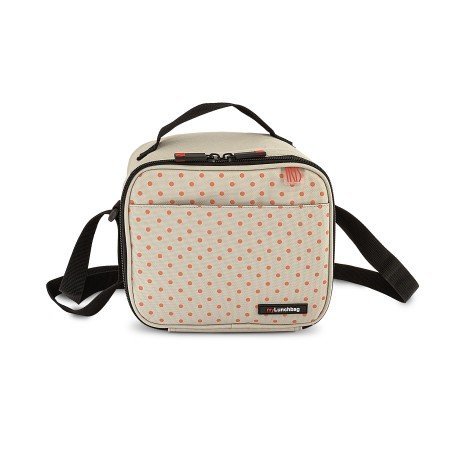 City Printing LunchBag Beige Dot