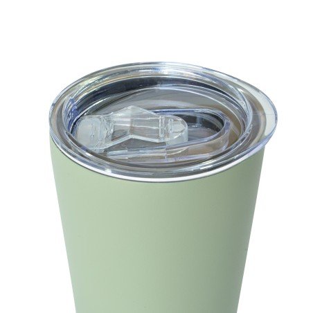 Gobelet Isotherme 360 ml. acier inox vert