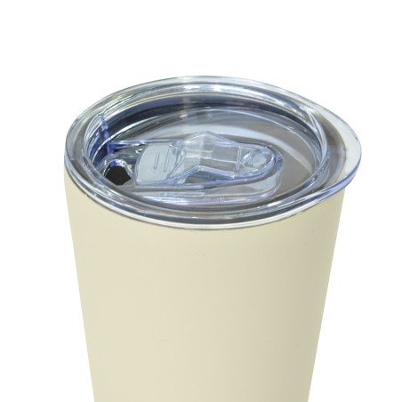 Gobelet Isotherme 360 ml. acier inox vanille