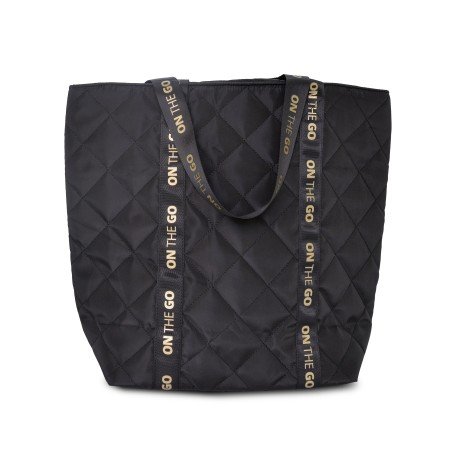 Shopper Golden On The Go Negre