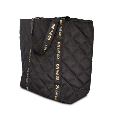 Shopper Golden On The Go Negre