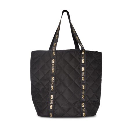 Shopper Golden On The Go Negre