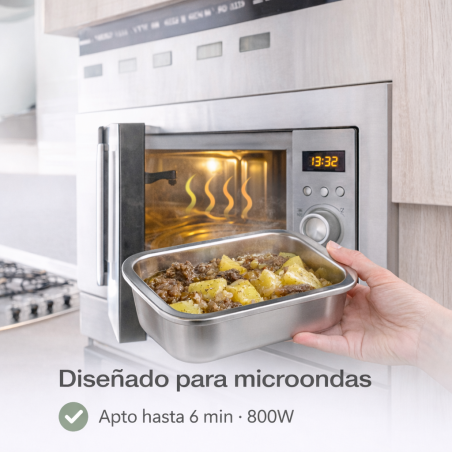 Contenidor 1200ml Acer Inoxidable