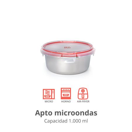 Contenidor 1000ml Acer Inoxidable