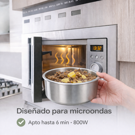 Contenidor 1600ml Acer Inoxidable