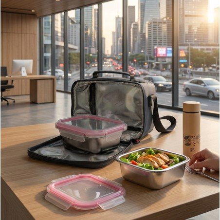 Mini-Inox bag grey